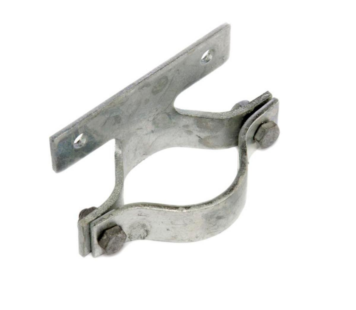 Klammer for vegskilt, 60mm - Klammer f/vegskilt rett. 60 mm f/stolpe