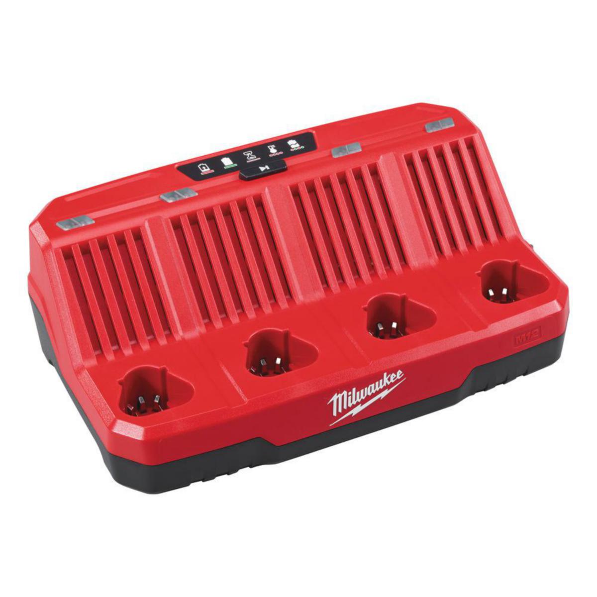 Batterilader Milwaukee M12 C4 - Batterilader M12 C4 Milwaukee 12V