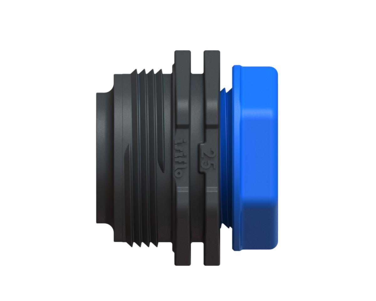 Reduksjon Eco Line m/stoppkant, Isiflo - 25 x 20 mm Isiflo PE overgang m/stoppk. Eco line komposit