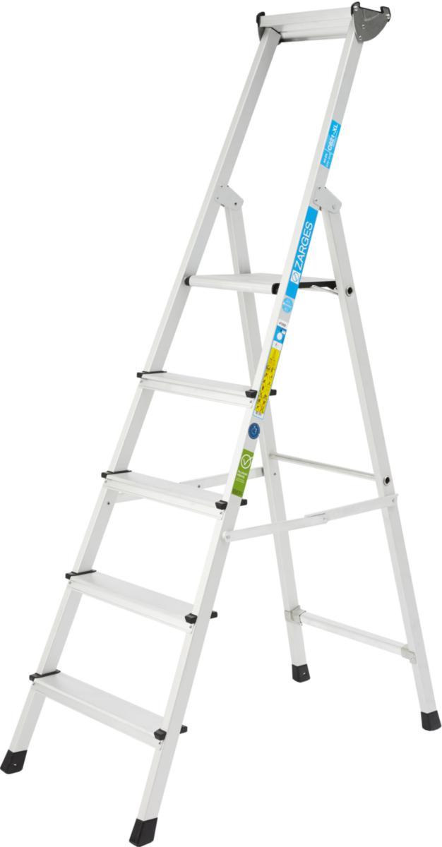 Profftrapp Zarges C621XL - Trappestige Proff C621 XL Zarges 5-trinns 41092