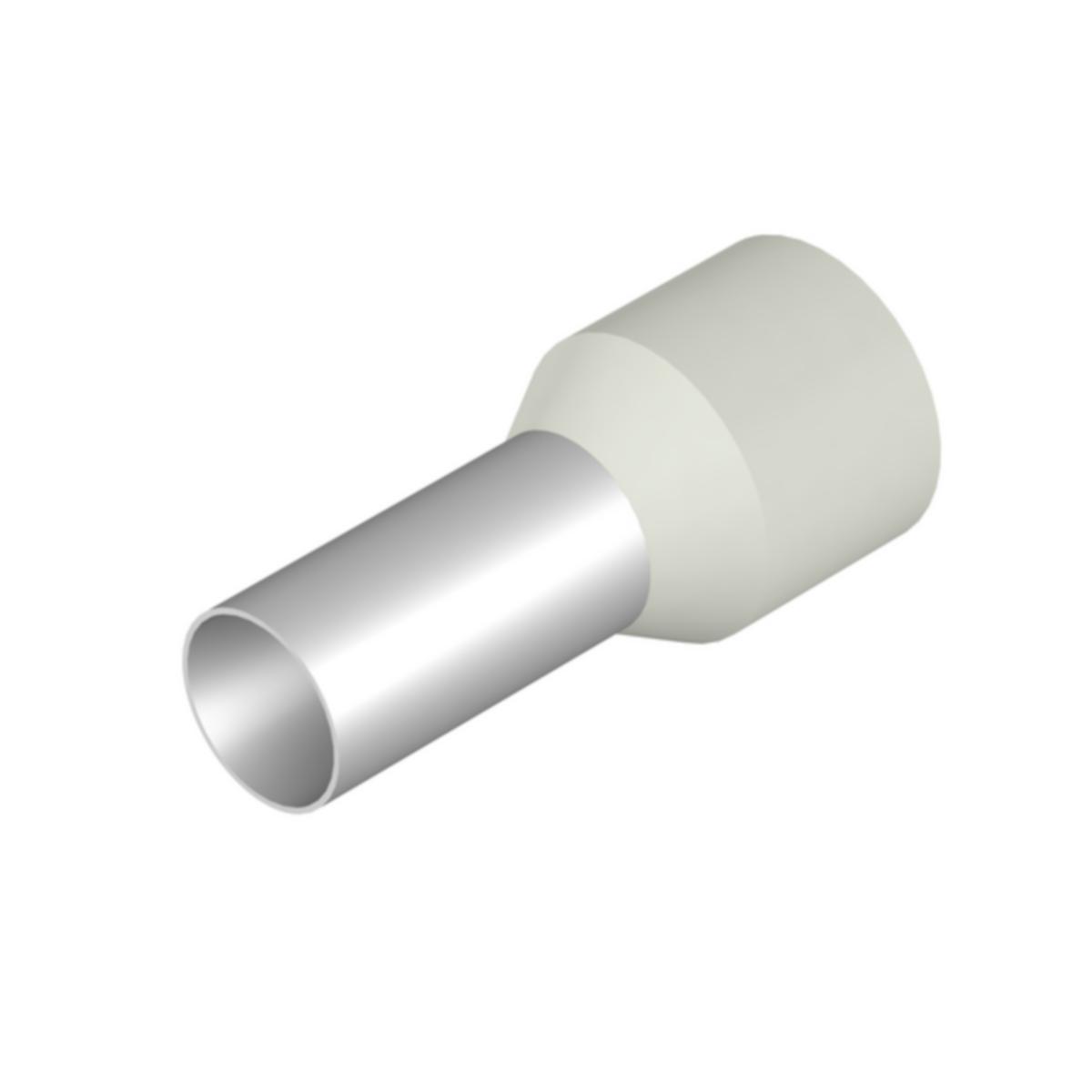 Endehylse Spesial Weidmuller - H 16.0/24 HVIT T ENDEHYLSE. L