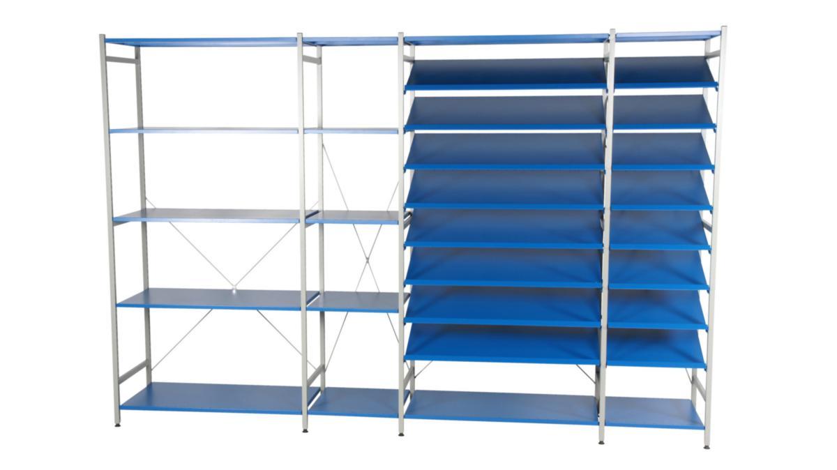 Hyllesystem, kombinasjon C - Hyllesystem sett C HYLL- 500+1000. BULT 500+1000