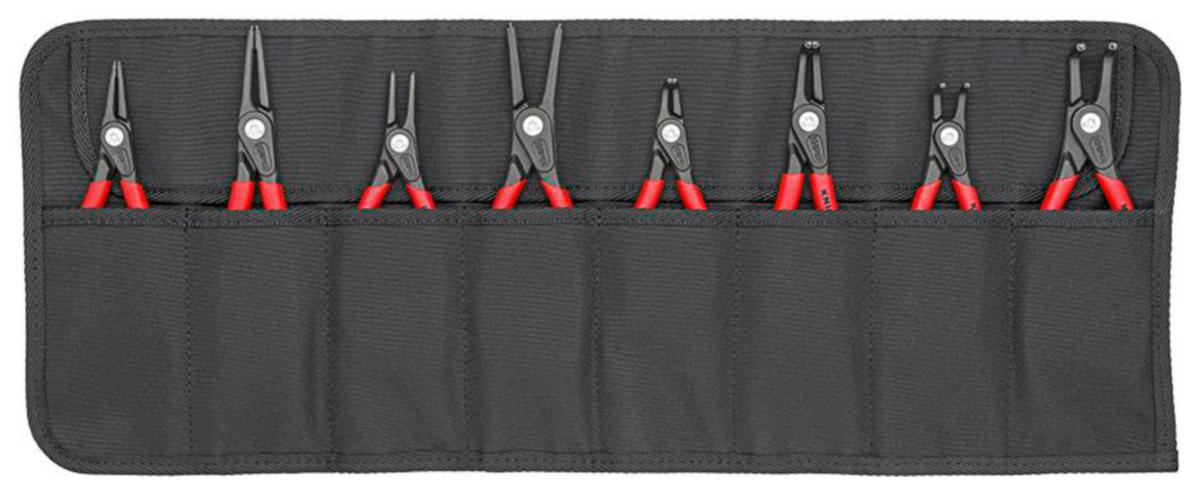Seegerringtangsett Knipex 001958V02 - Seegerringstangsett 001958 V02 Knipex 8 deler