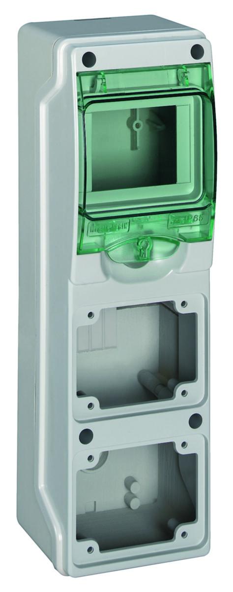 Kapsling Schneider Mini Kaedra 4mod - Mini Kaedra. 4Mod 2 Uttak