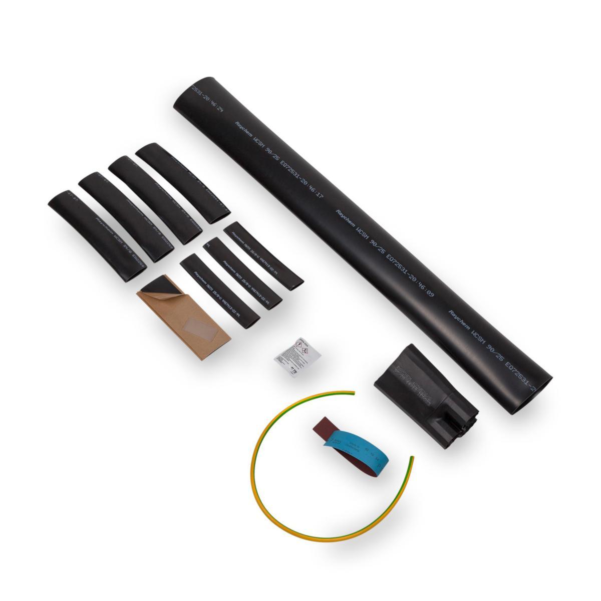Kabelskjøt Ensto DUANA papir/plast 1kV - Skjøt 1kV 3x150-240papir/plast
