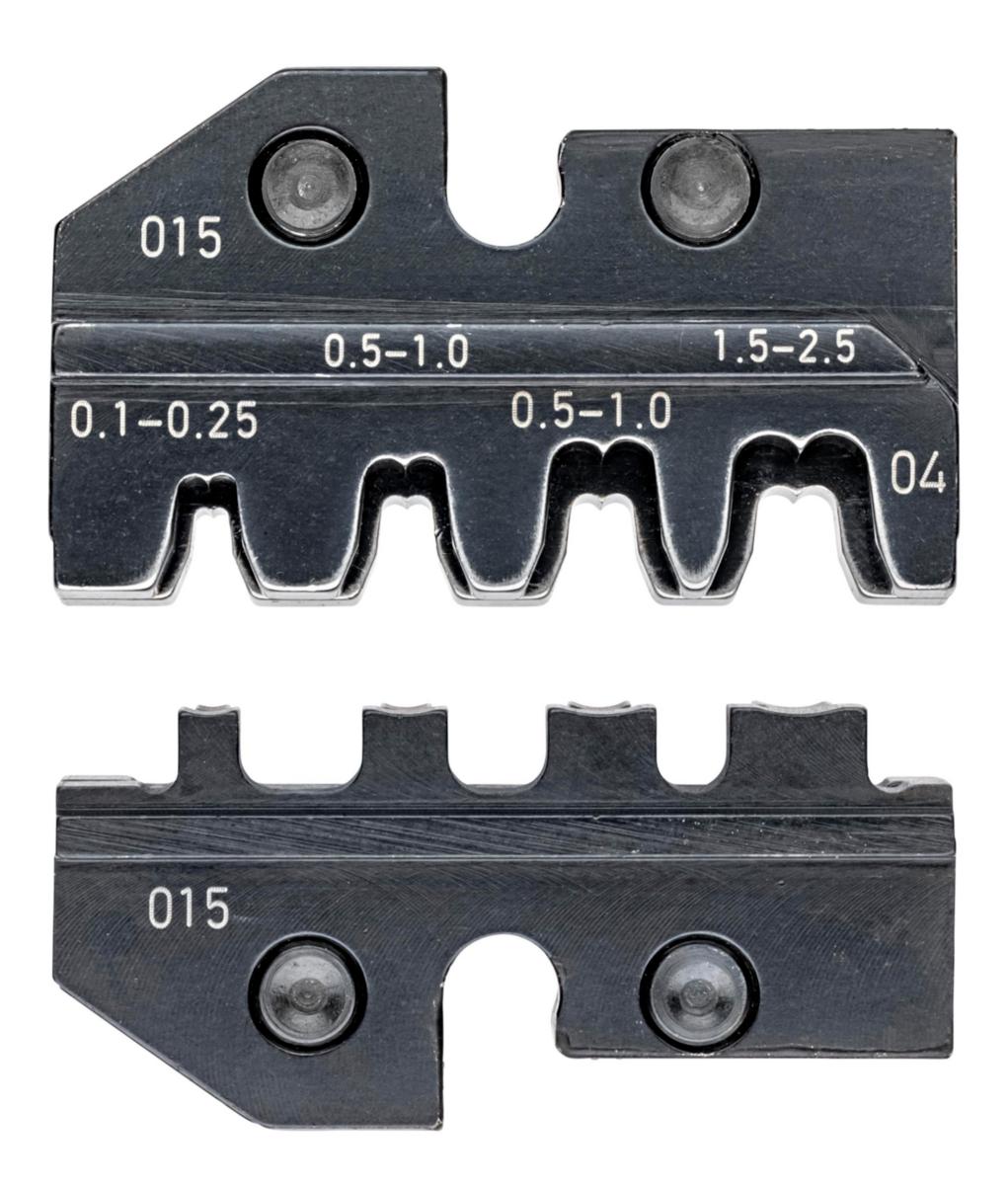 Pressbakke Knipex 9749 - Pressbakke 974904 Knipex 0.1-2.5mm² uisol kabels