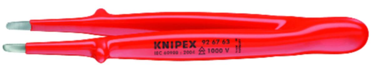 Pinsett Knipex 926763 VDE - Pinsett 9267 63 Knipex 145mm 1000V VDE
