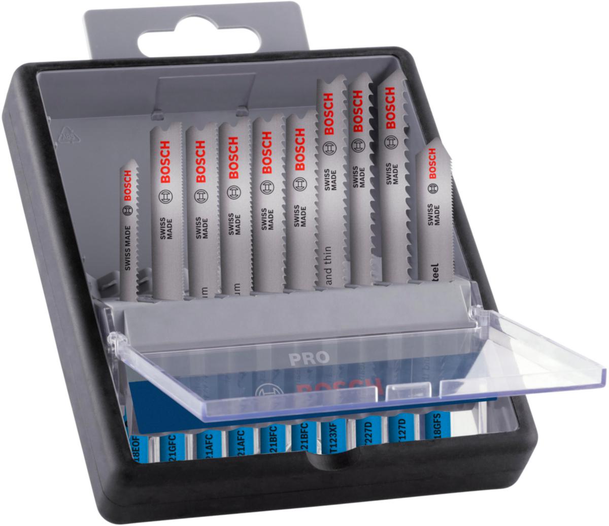 Stikksagbladsett Bosch metal/alu 10pk - Stikksagbladsett metal/alu Bosch 10pk