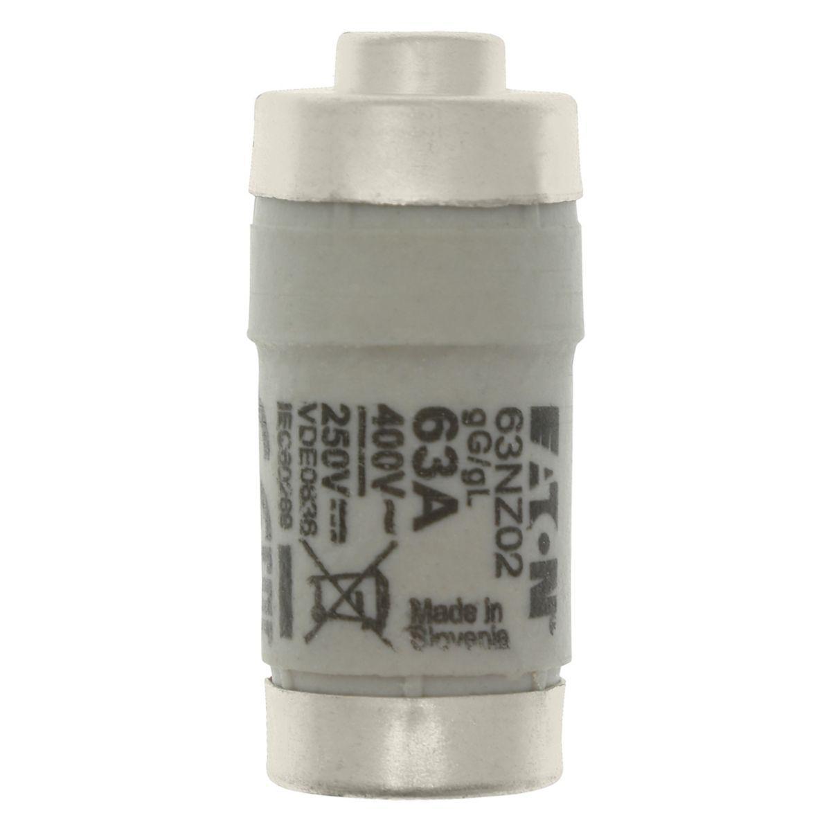 Sikring D02 Eaton - FUSE-D02 63A T GL/GG400VAC E18 Sikr-D02 63A T GL/GG400VAC E18