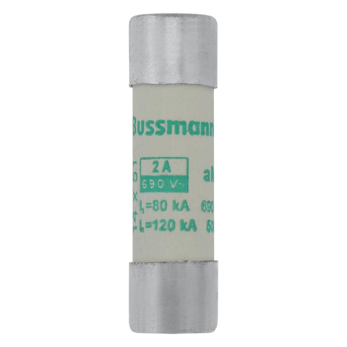 Fuse Sylindersikring 690VAC Eaton Electric - Syl.sikr. 14 x 51 2A AM 690VAC CYL. FUSE 14 x 51 2A AM 500VAC