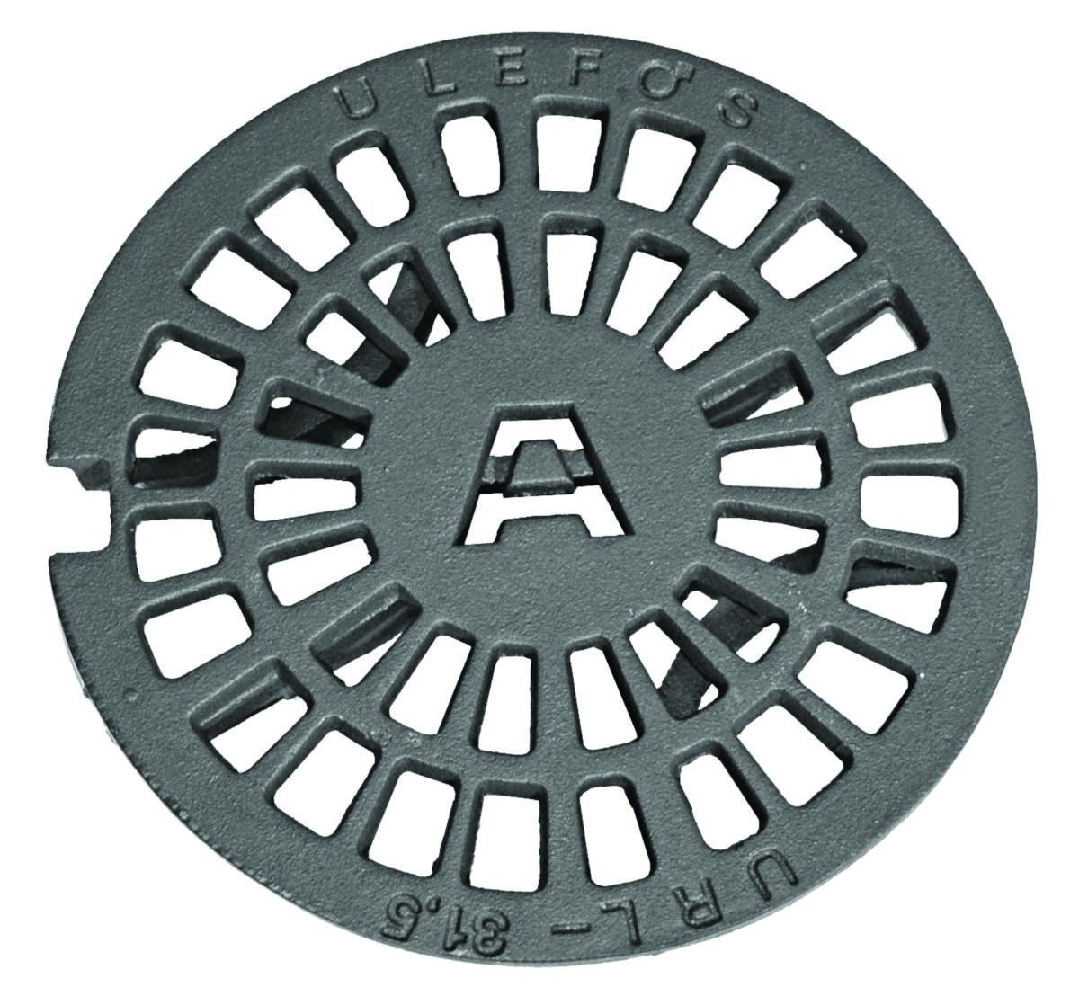 Ristlokk URL-31,5 LS Ulefos - Ulefos rist lokk. låsbart URL 31.5 f/Pipelife 3358309