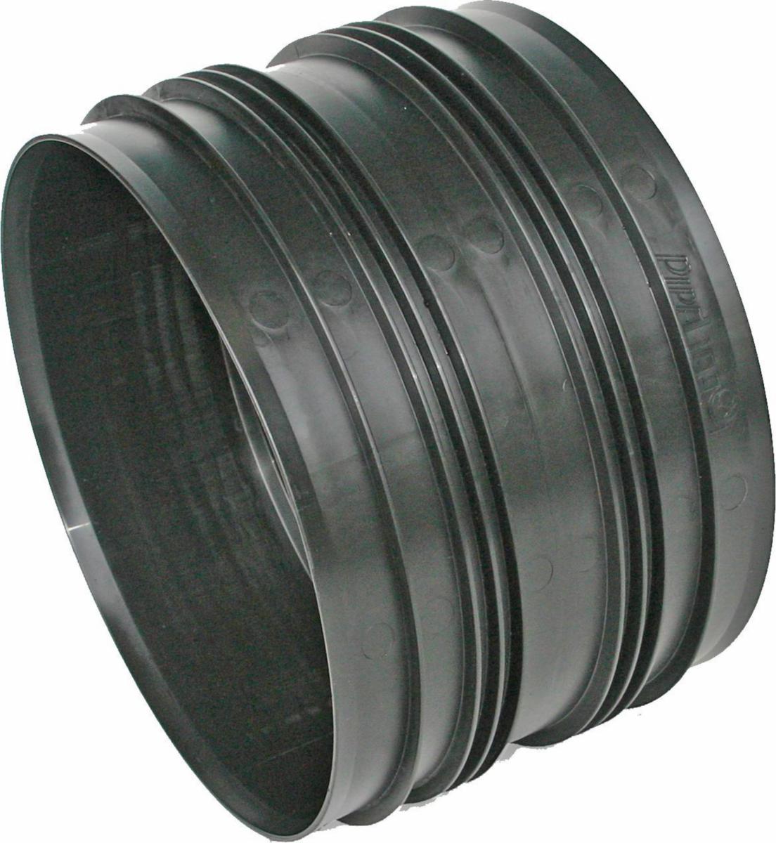 Pragma Infra Dobbelmuffe, Pipelife - 600mm Pragma Infra dobb.muffe PP u/tetningsring f/PP DV rør