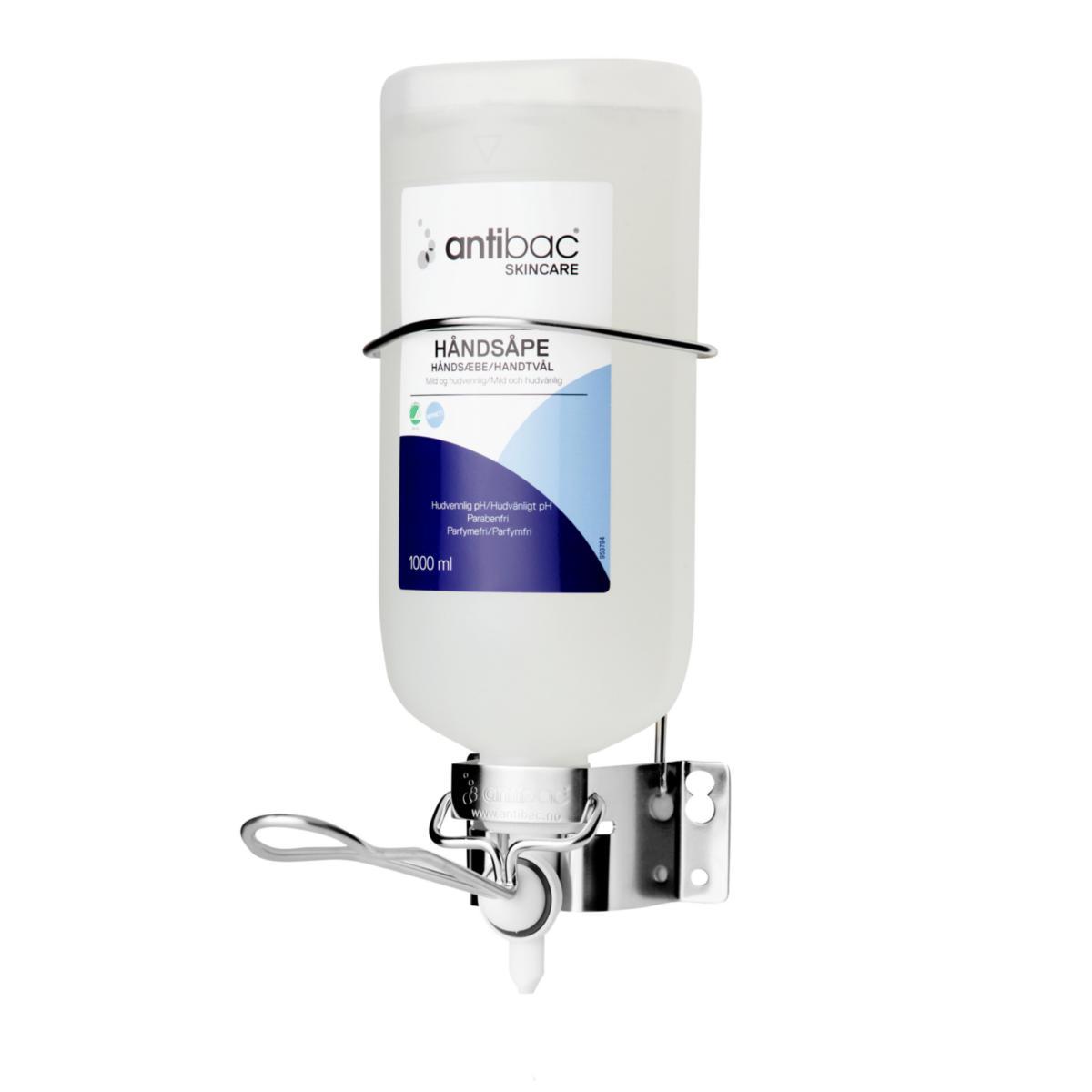 Håndsåpe Antibac m/doseringskapsel - Håndsåpe m/doseringskapsel Antibac 1000ml