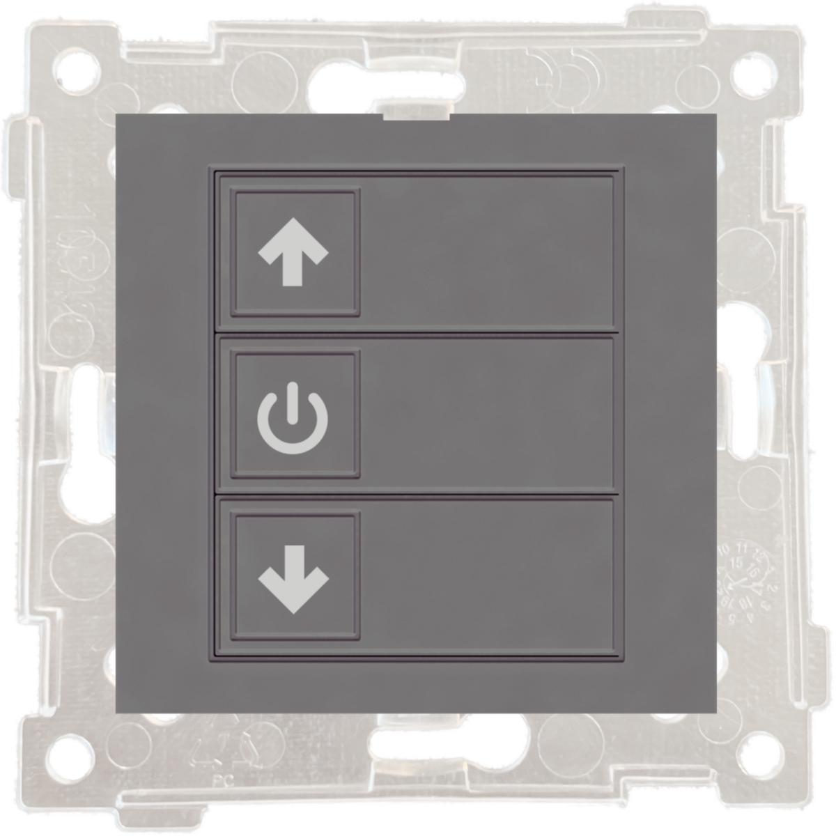 Trykknapp Trådløs mTouch Dim OP Zigbee - mTouch Bryter Dim Alu, OP