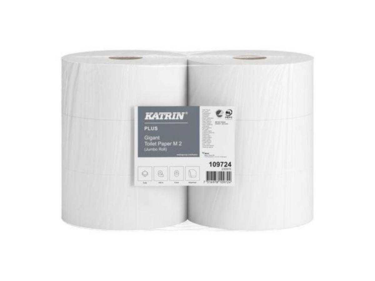 Toalettpapir KATRIN® Plus Gigant - Toalettpapir Gigant M Plus Katrin 310m 6pk 10972-4
