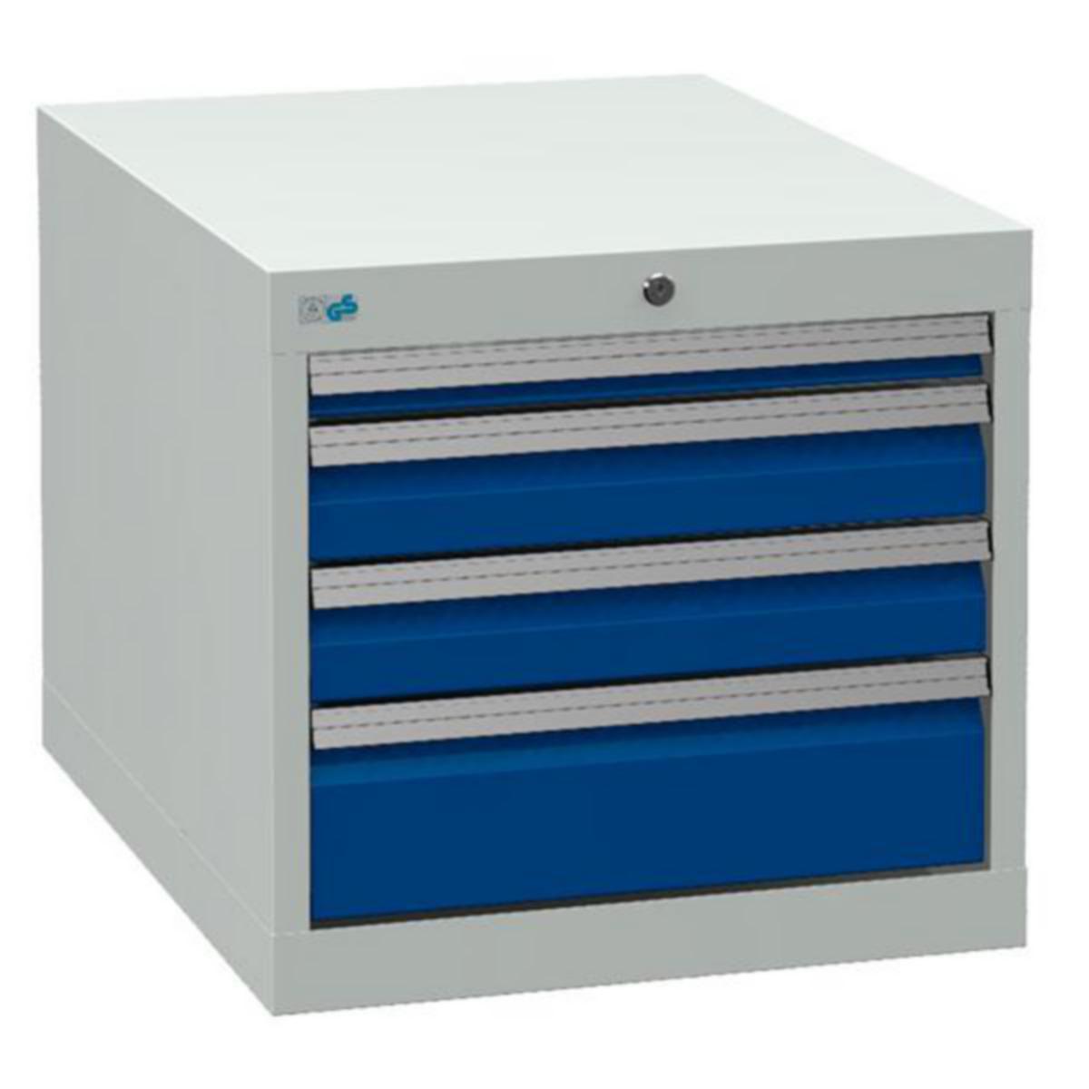 Skuffeseksjon 700/05 - Skuffeseksjon serie 700/05 SM 555x736x519mm 5 skuffer