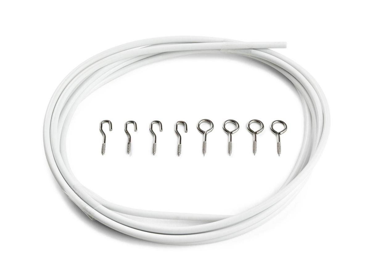 Gardinspiral 816 - Gardinspiral 816 Habo 30m hvit