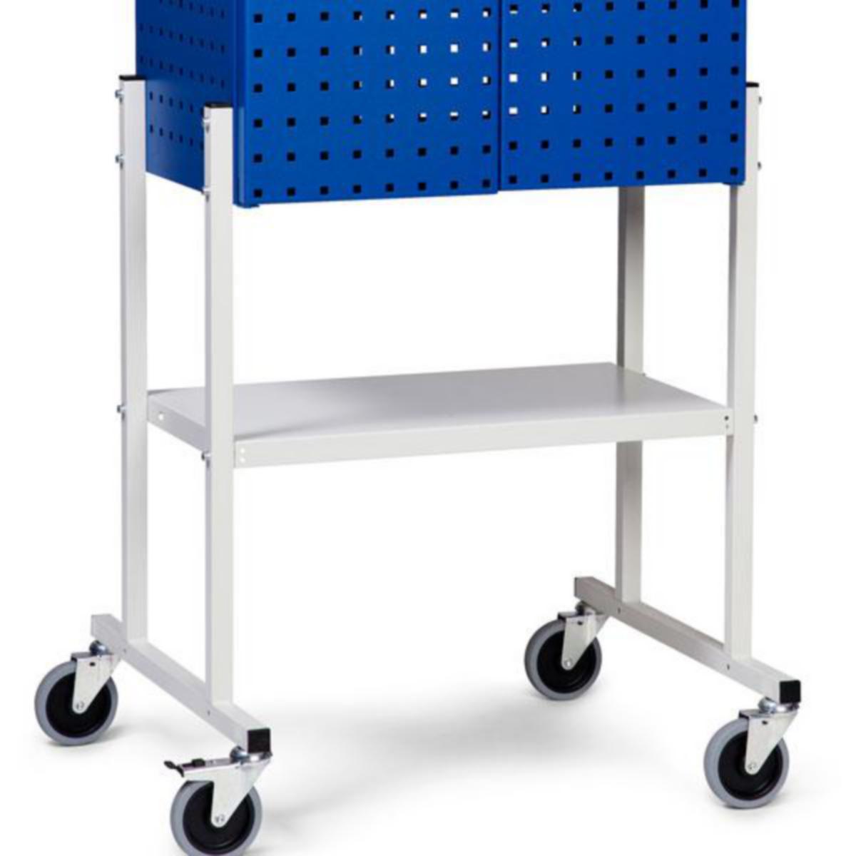 Hylle for verktøyvogn - Hylle verktøyvogn SM 600x400x1490mm lys grå