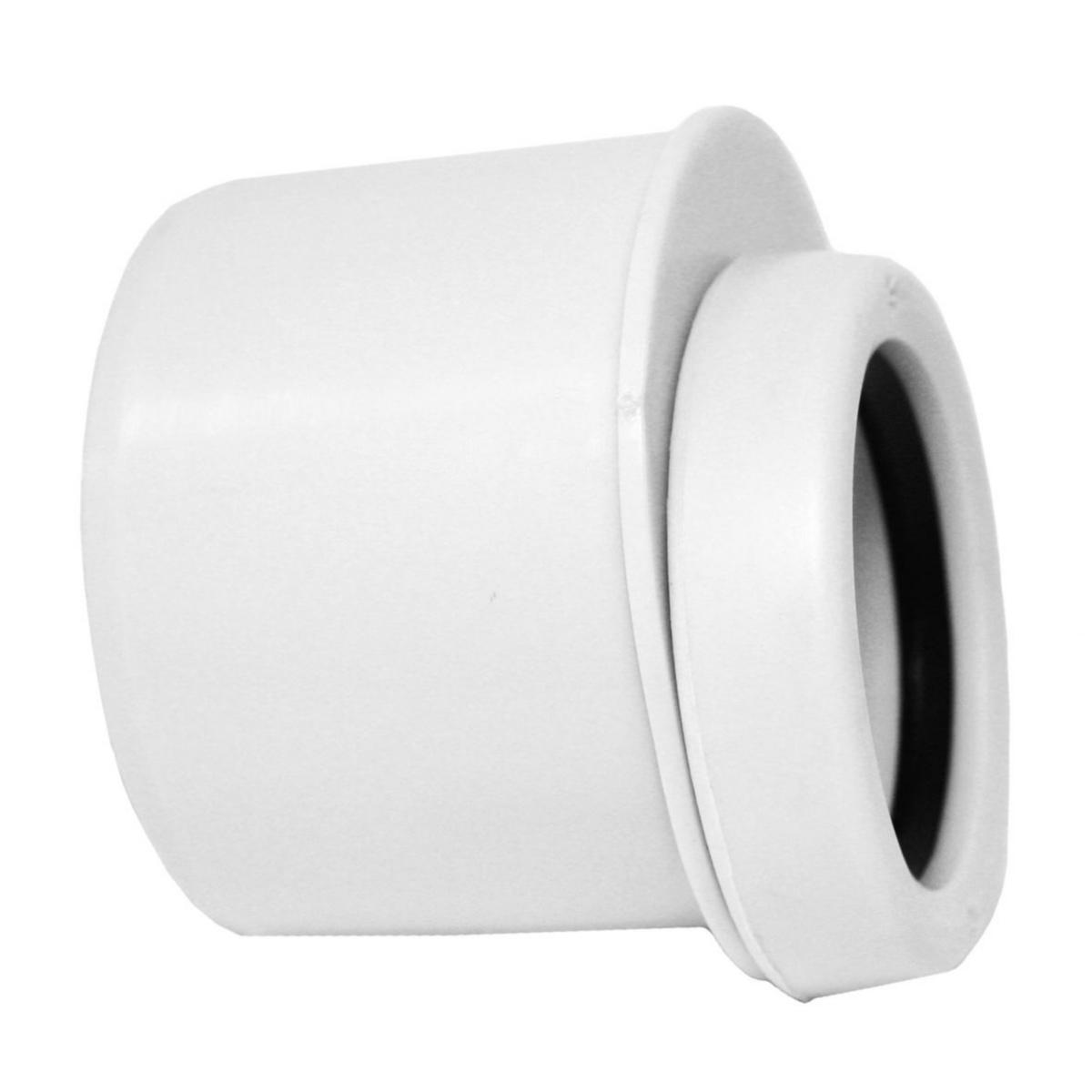 Kortovergang, PP - 75 x 50 mm PP kortovergang gråhvit