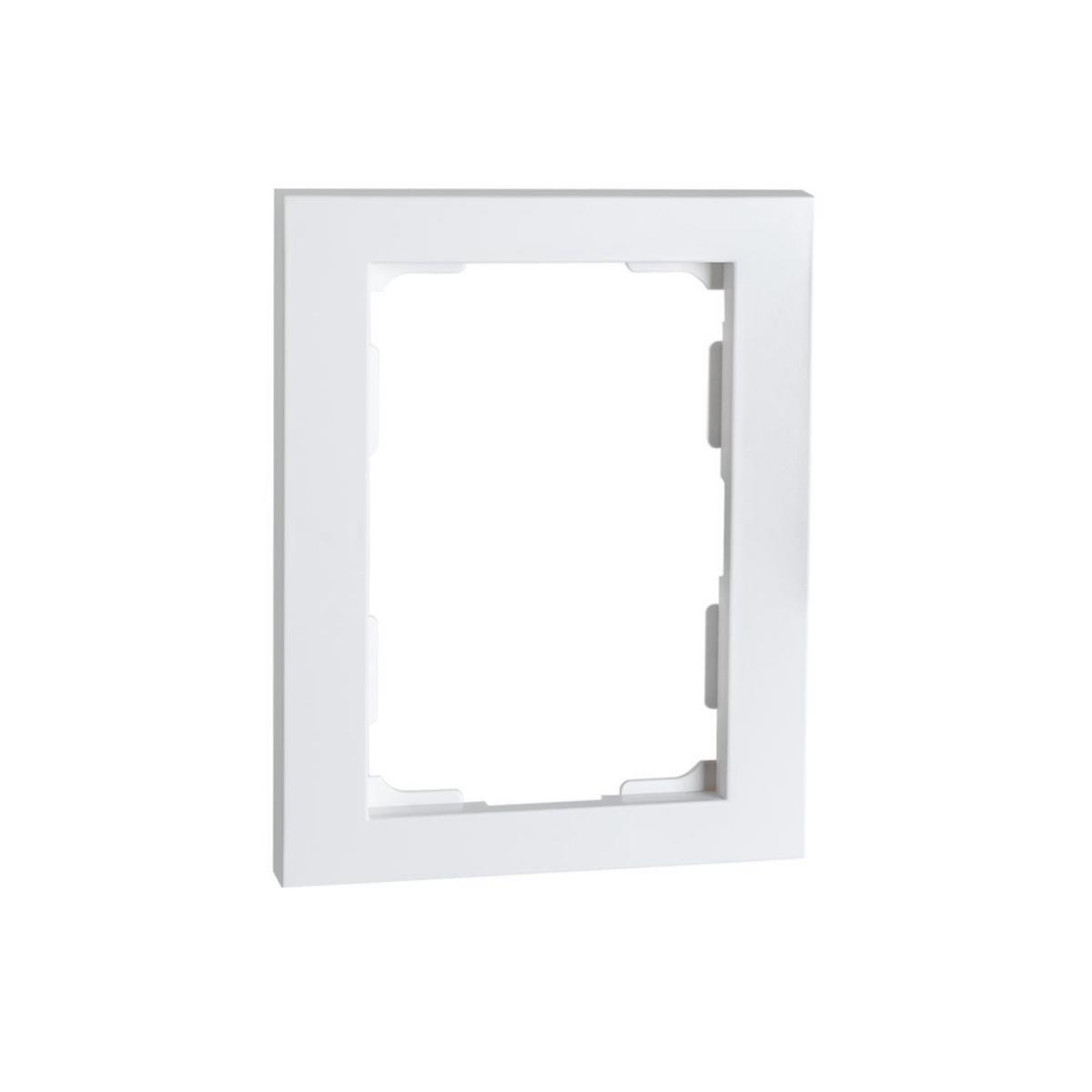 Ramme SG Install til 1,5 S-, og rehab stikk. - RAMME 1X 1.5 HVIT
