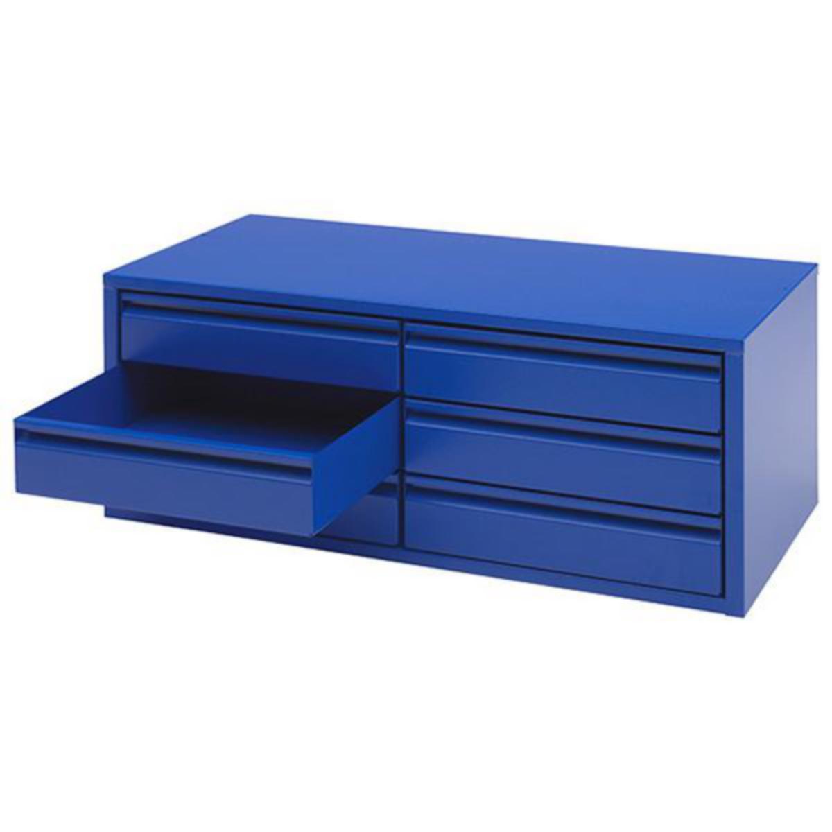 Skuff f/ verkstedskap - Skuff verkstedskap uttrekkbar SM 875x455x100mm blå