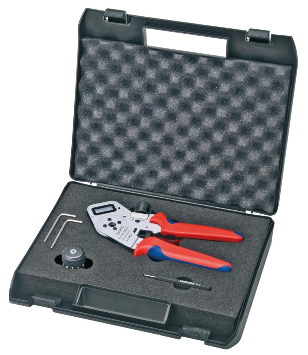 Firetappresstang digital Knipex 9752 - Firetappresstang 9752 63 DG Knipex 195mm digital