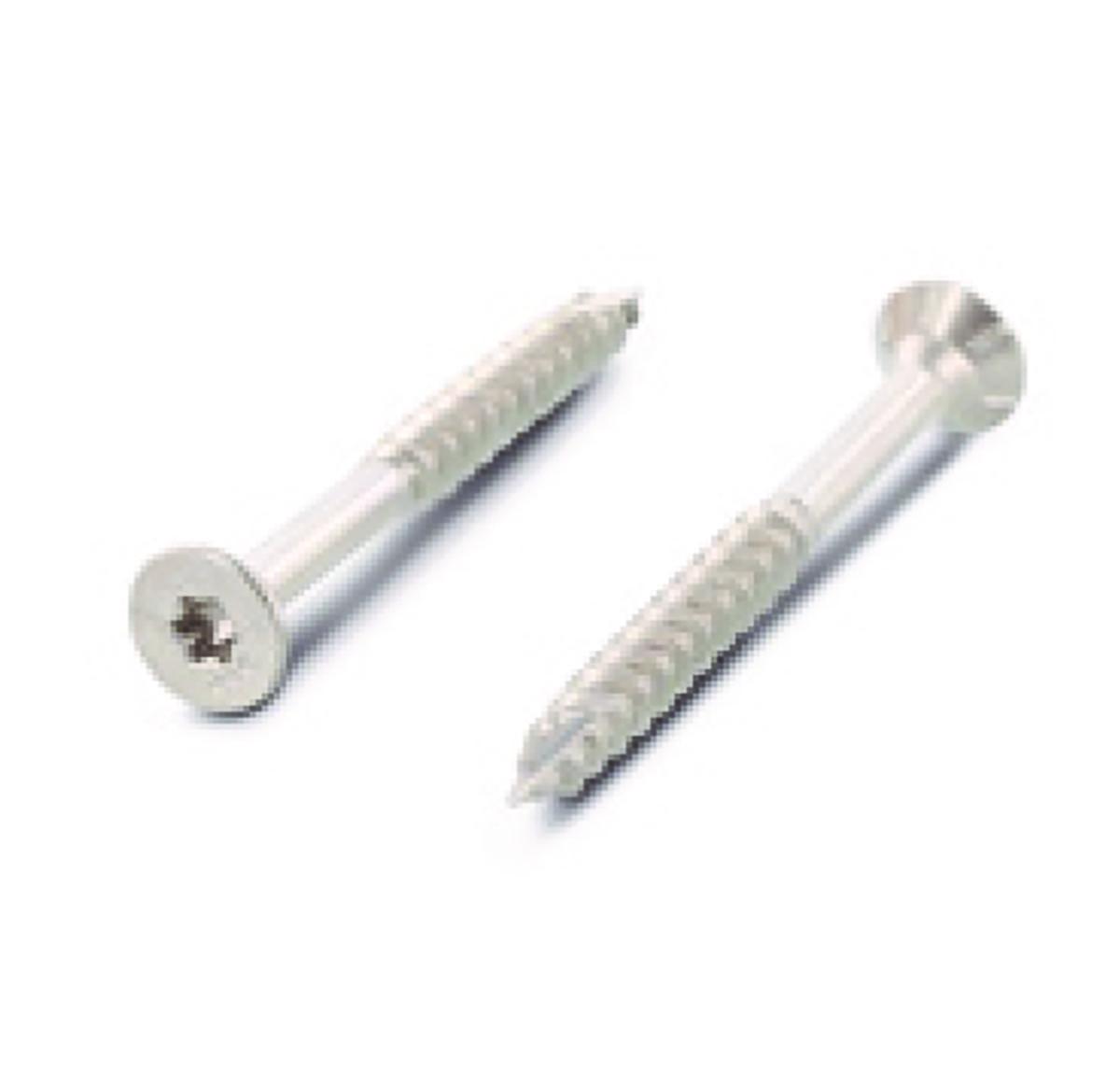Treskrue CSK 3.0X35 TX10 syrefast - Treskrue 3.0X35/24 A4 TX10 syrefast dobbel CSK CUT