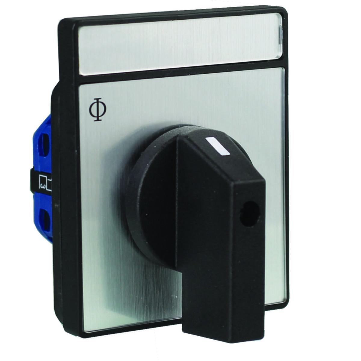 Kambryter Kraus&Naimer 2 pol Innfelt 5H 20A - KAMBRYTER 0-1 2P/20A 5H/S/IP65