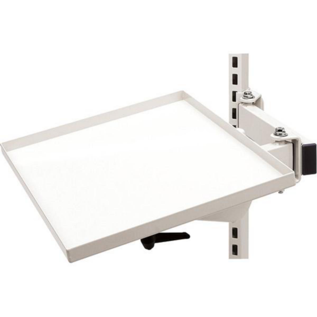 Hylle Regulerbar - Hylle leddet arm regulerbar SM 405x305mm lys grå