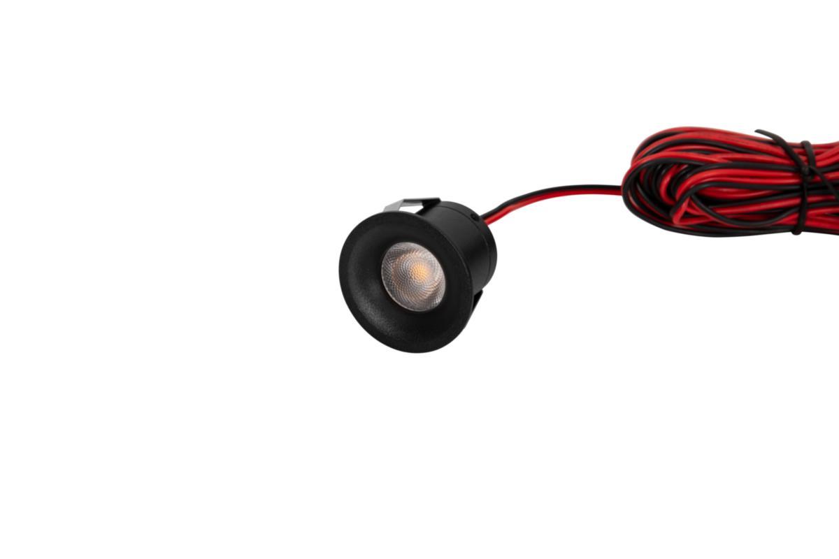 Downlight TINY Aneta Lighting - TINY 22°, sort TINY 22° downlight, sort
