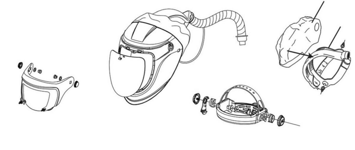 Beskyttelsesglass ESAB - Visir Esab G30 DIN 10 ytre 0700000507