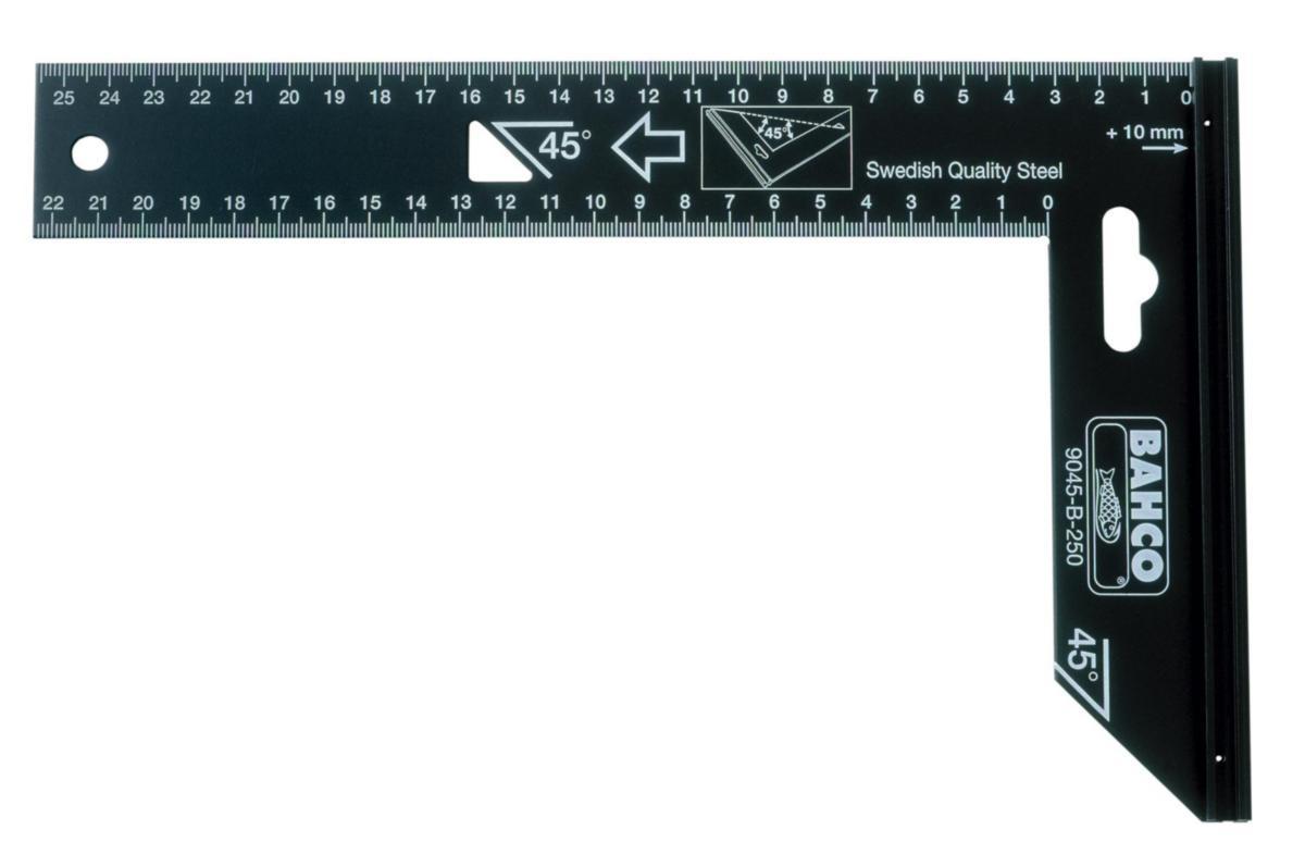 Presisjonsvinkel Bahco 9045-B - Snekkervinkel 9045-B Bahco 250mm 260X170mm