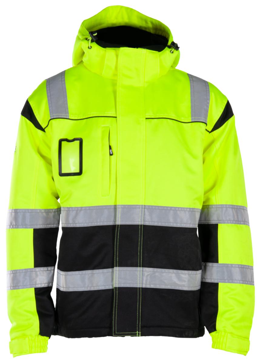 Vinterjakke BS Dokka HiVis kl.3 - Vinterjakke BS Dokka HiVis kl.3 gul/svart str 5XL