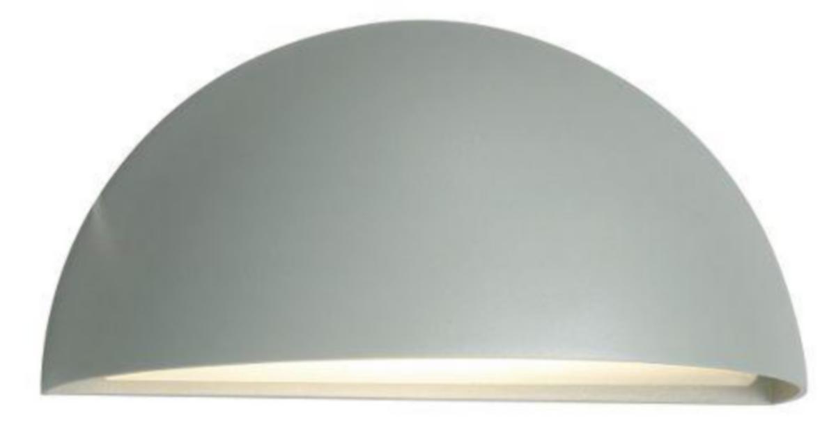 Veggarmatur Norlys Halden - Halden 515. Aluminium 12W LED. IP55. KL I