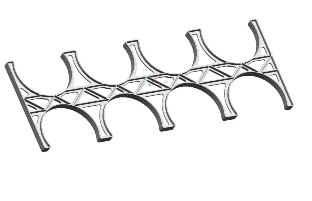 Avstandsholdere OPI - 160mm Avstandsholder 4+4 rør OPI AVS 644