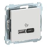 USB A+C for innfelt installasjon Elko RS