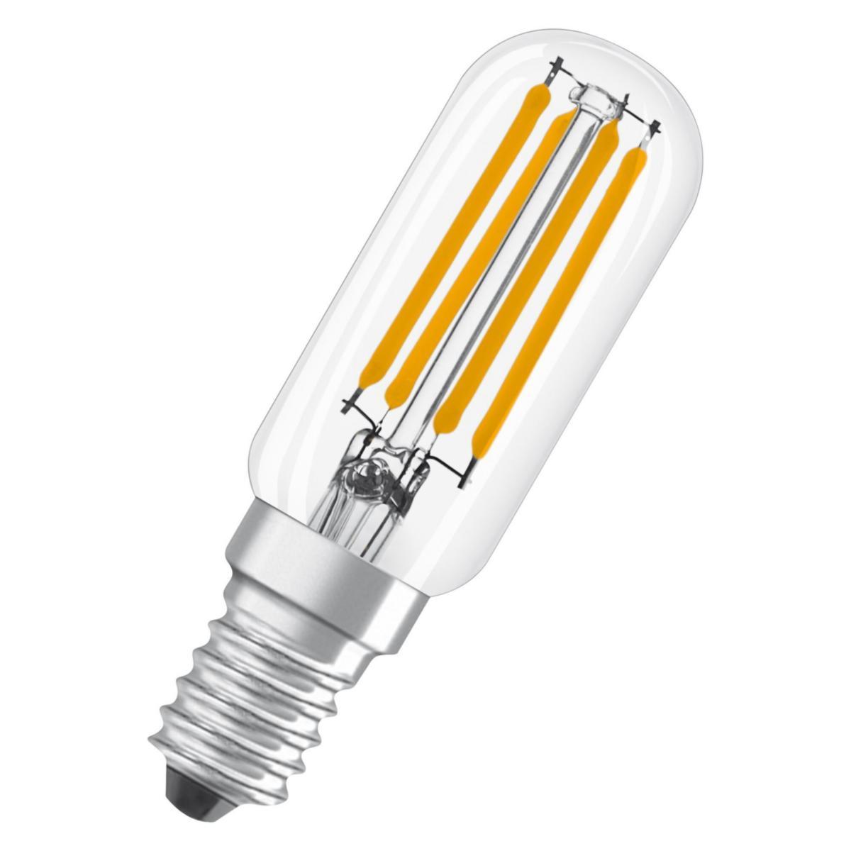 LED Lyspære Ledvance Spesial T26 E14 - LED Spesial T26 40 4.2w/827 FI LED Spesial T26 40 E14 470 lm,
