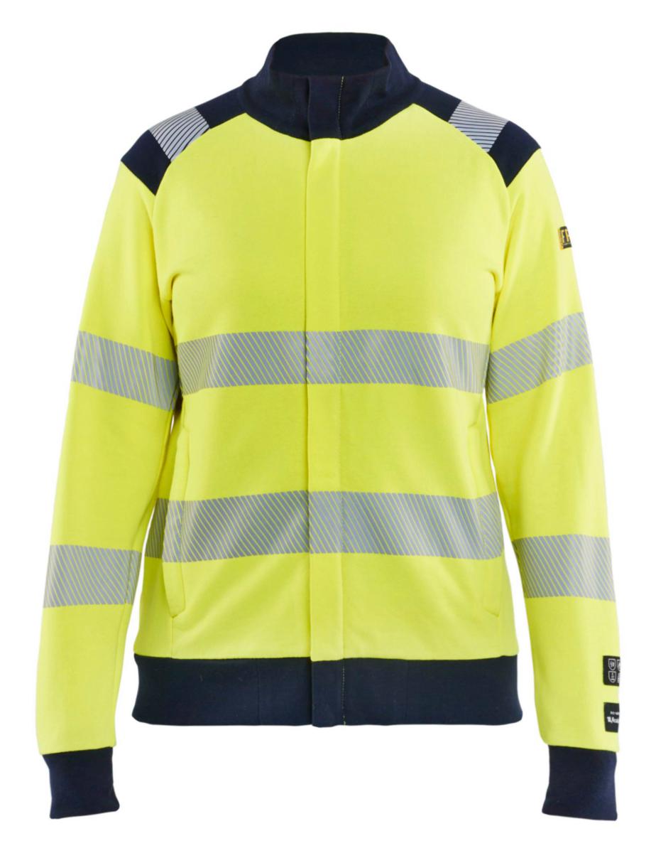 Collegejakke dame Blåkläder 3471 Multinorm - Collegejakke dame Blåkläder 3471 Multinorm gul/mar str XS