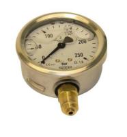 Hydraulikkmanometer glyserinfylt Ø100 med mer Ned, Wika