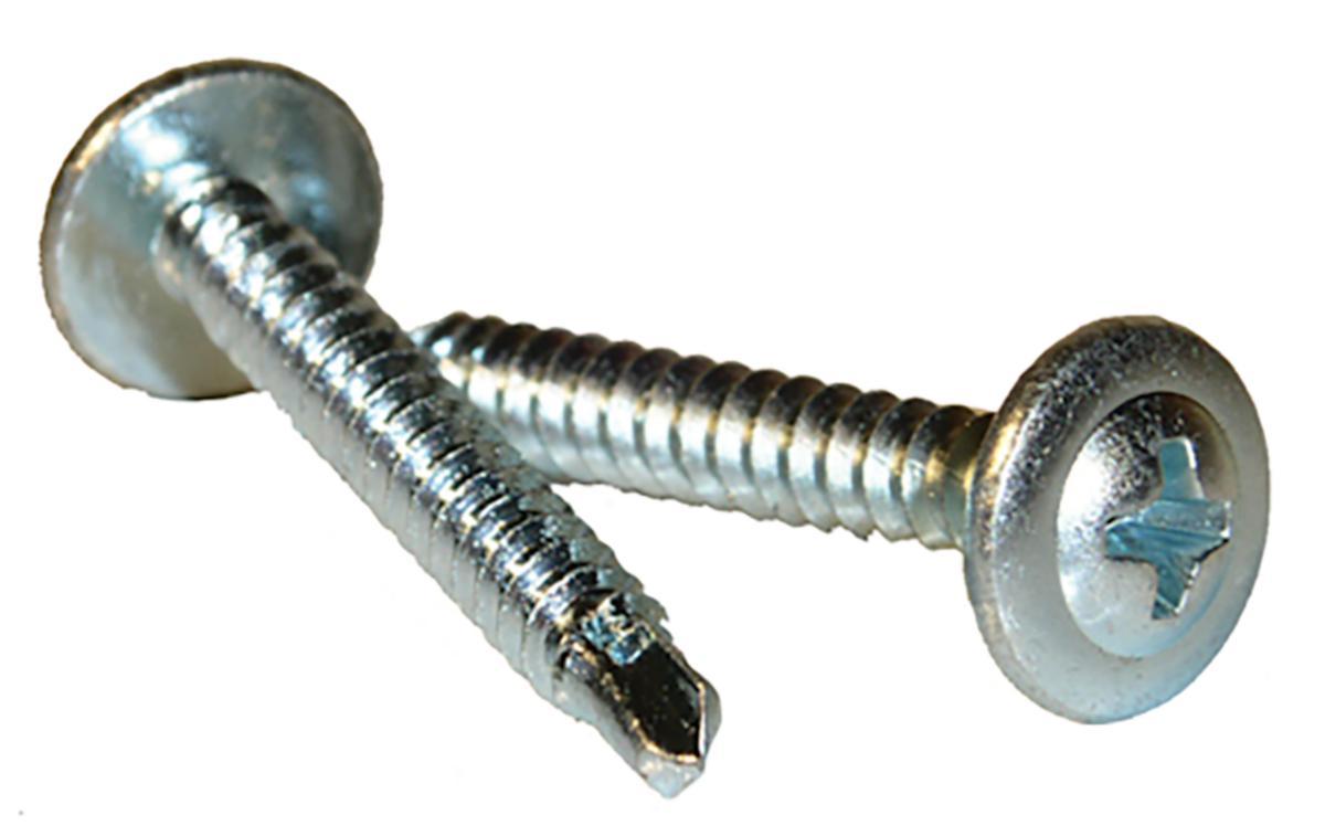 Monteringsskrue borspiss FIXX elforzinket - Monteringsskr borsp 4.2X14 EZ elforzinket FIXX 500