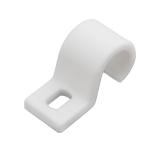 Plastklips Castor B Hvit