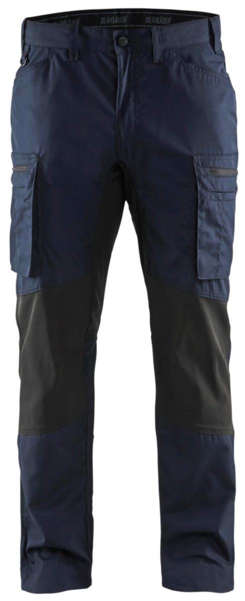 Servicebukse 4X Blåkläder 1459 - Servicebukse Blåkläder 1459 stretch mørk marine/svart D100