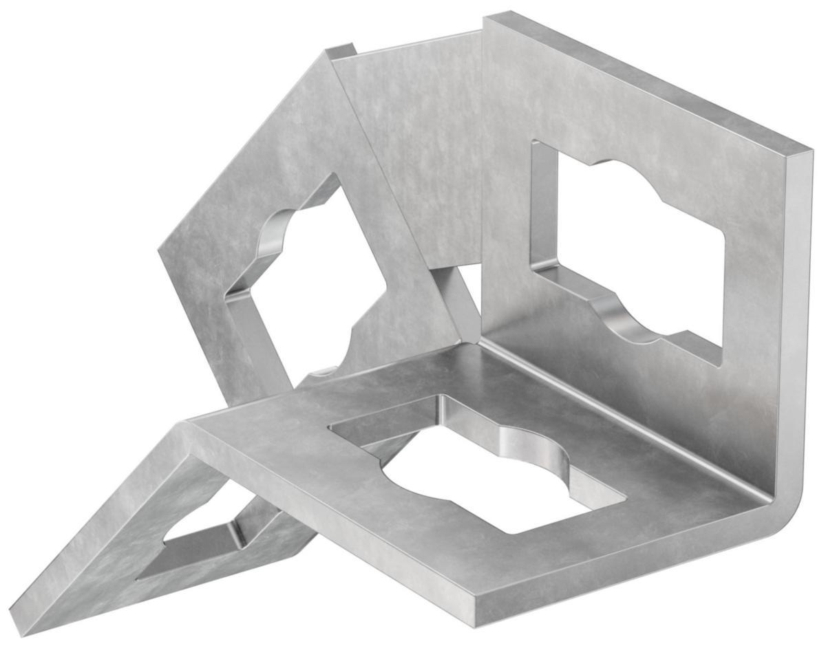 Universalvinkel PUWS 2X2 / 135°, FUS Universal skinnesystem, fischer - Uni.vink try/vri PUWS 2X2/135° FZV - FUS Universal system