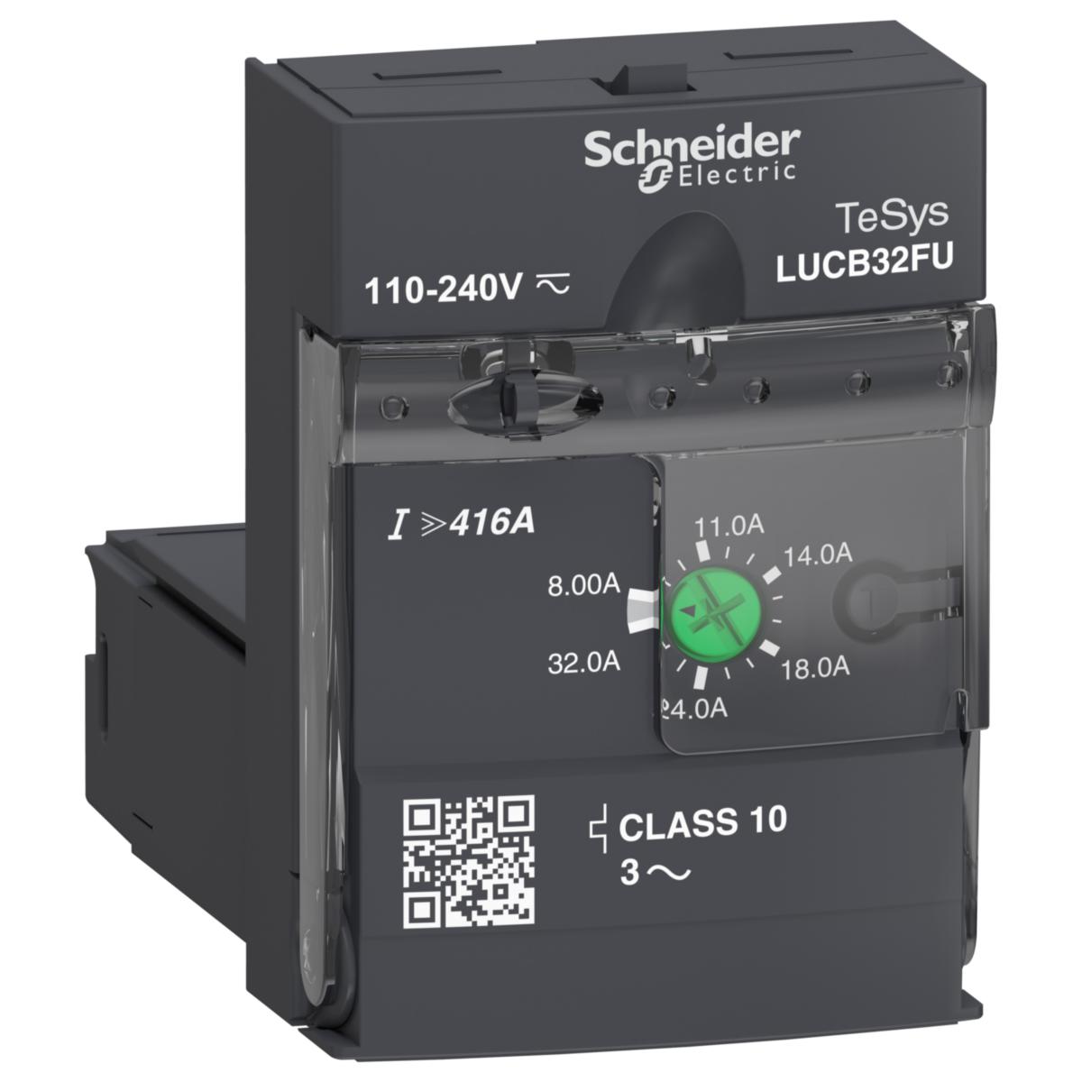 Motorvernreleer Schneider Vern U ADV - Vern U ADV 8-32A 110-240V LUCB32FU