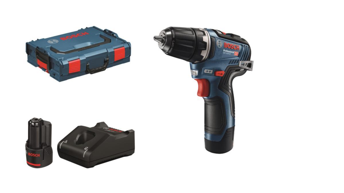 Bor-/ skrutrekker Bosch GSR 12-35 - Bor/skrutrekker GSR 12-35 Bosch 12V 2x3.0Ah i L-Boxx