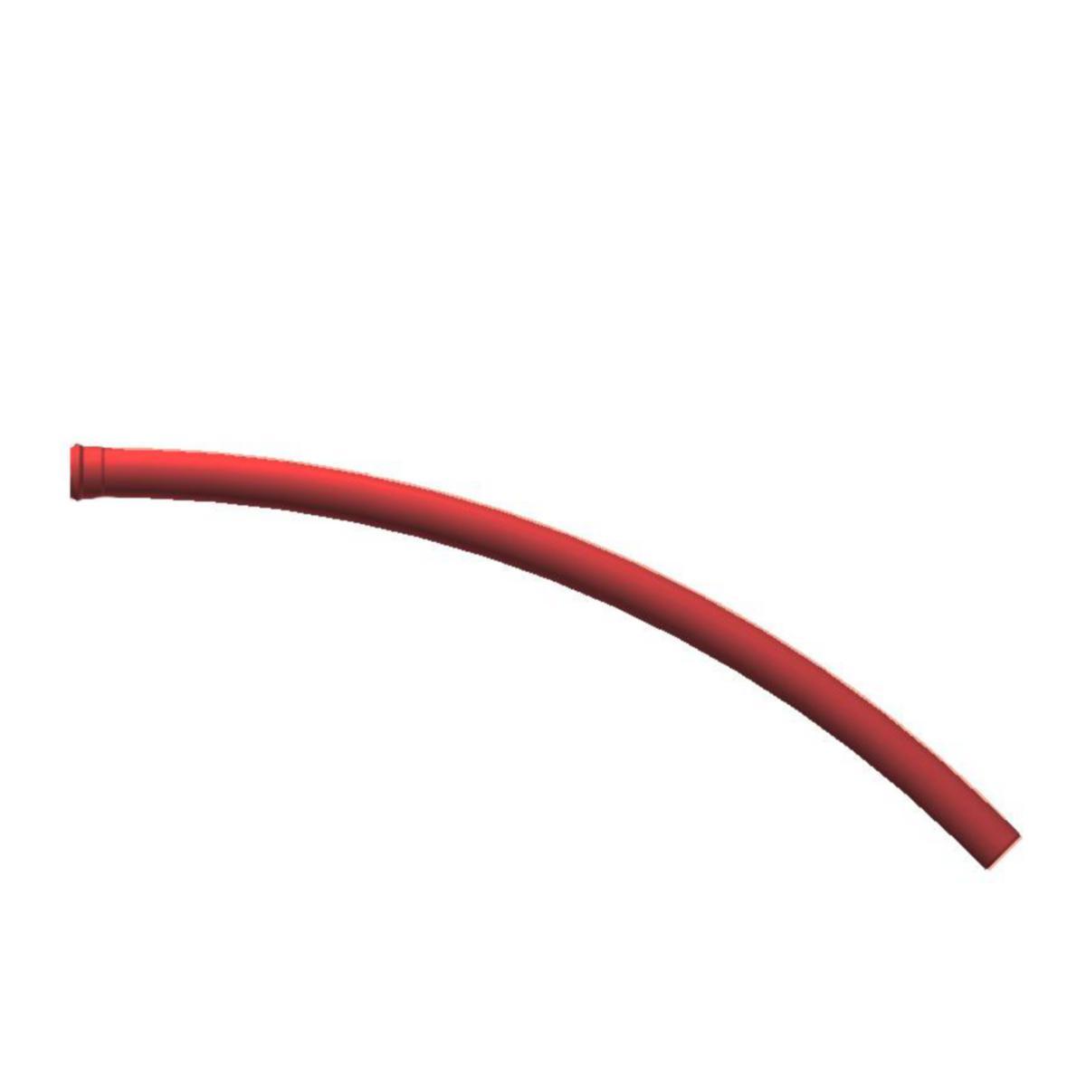 Kabelbend PVC 7,5°, Protectline Pipelife - 200 mm PVC bend 7.5° Rød R=4.0 mtr Protectline