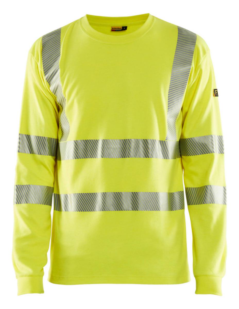T-skjorte langermet Blåkläder 3481 Multinorm - T-skjorte langermet Blåkläder 3481 Multinorm gul str 5XL