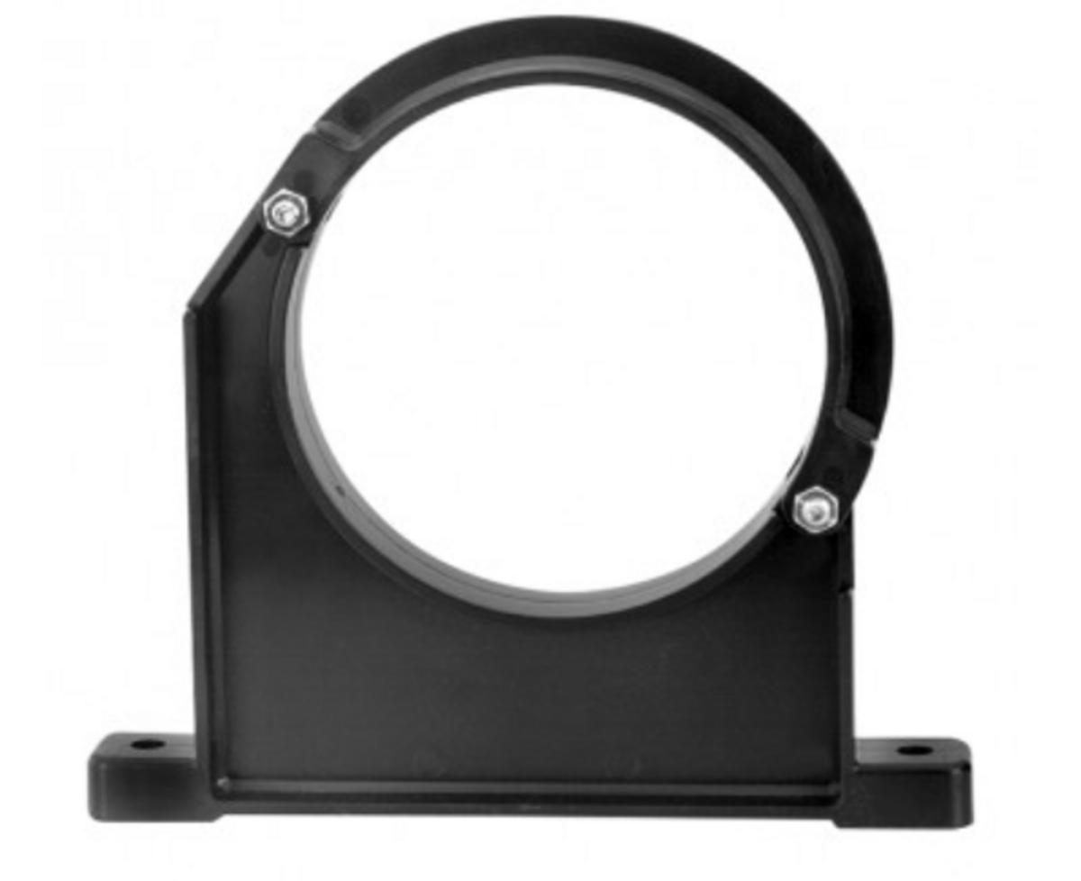 Rørklammer ZAE svart, PP - 180mm PP Rørklammer svart m/bøyle. Type ZAE
