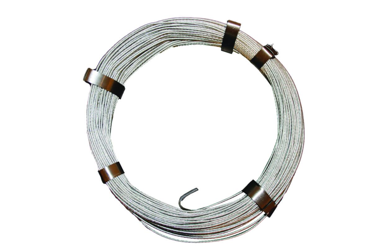 Wirebendsel 1x7, galvanisert - Wirebendsel 1X7 John Dahle 2.4mm 200m