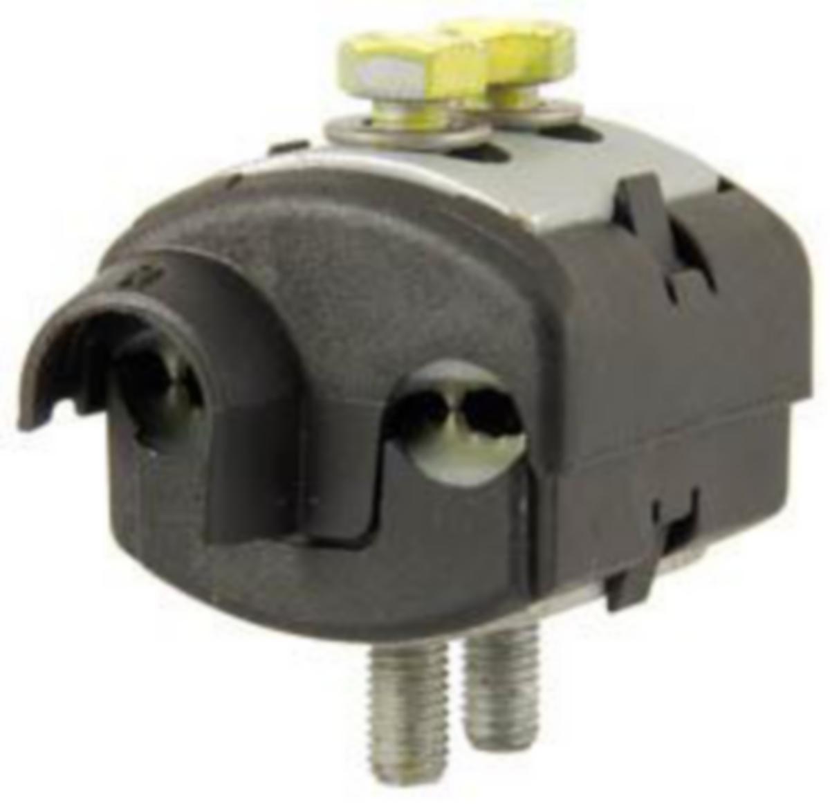 Kontaktklemmer Melbye m/pigg og åpne spor - Piggklemme 5212/4 25-95/25-95